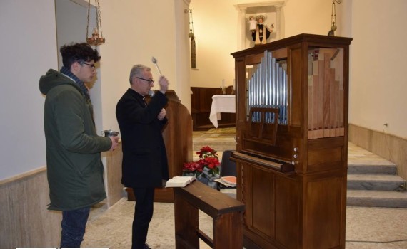 2018 01 11 - San Lorenzo Parrocchia - Benedizione del nuovo organo nella Chiesa di Sant'Antonio - 002